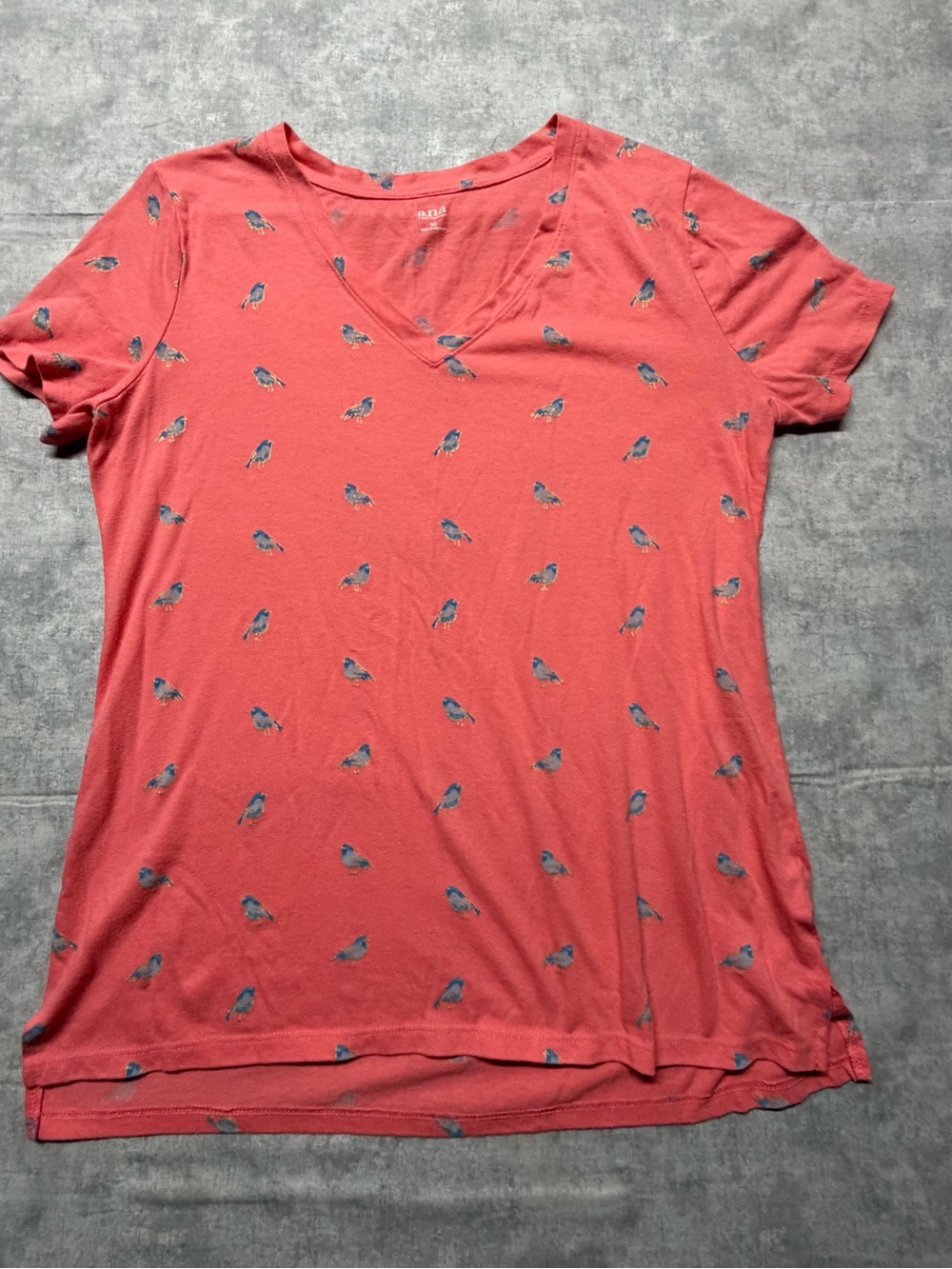 A.n.a A New Approach Womens Medium T-Shirt Graphic Pattern Top
